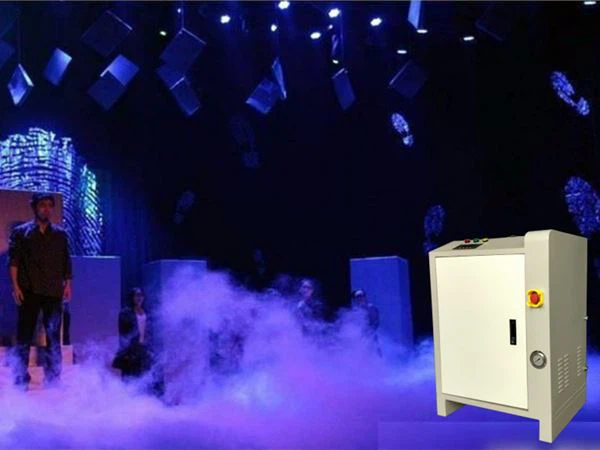 Sistema de niebla de escenario de alta presión
